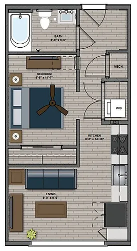 Floor plan Eastman