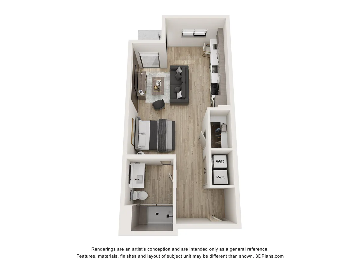 Floor plan Studio 2