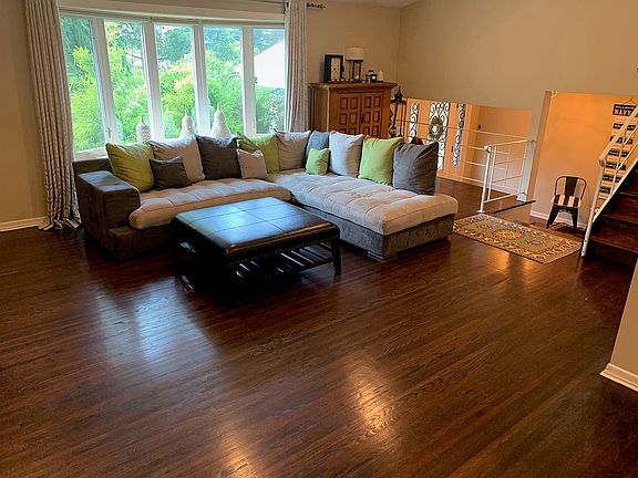 view of new bay window