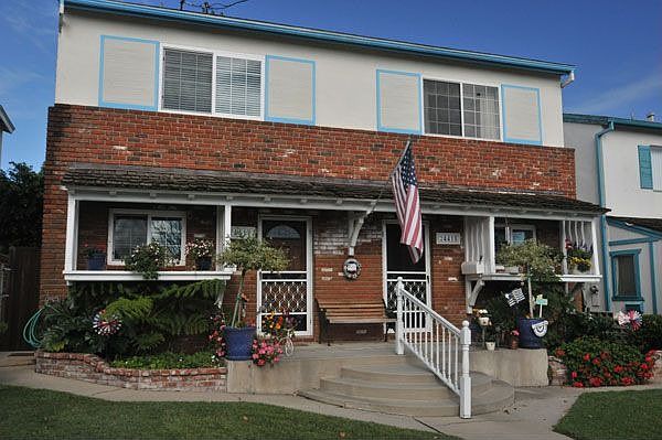Front of duplex