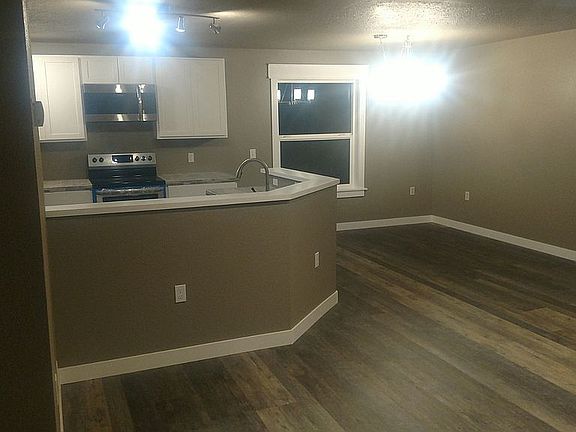 Kitchen and dining area