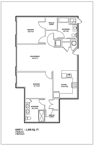 Floor plan C