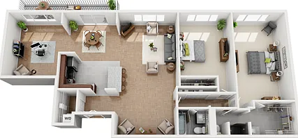 2 Bedroom 2 Bathroom Beautiful Open Layout 2 Bedroom 2 Bathroom Beautiful Open Layout