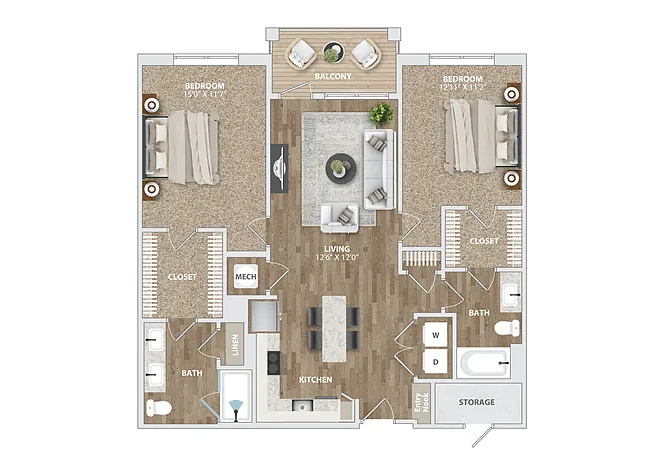 Floor plan B2B
