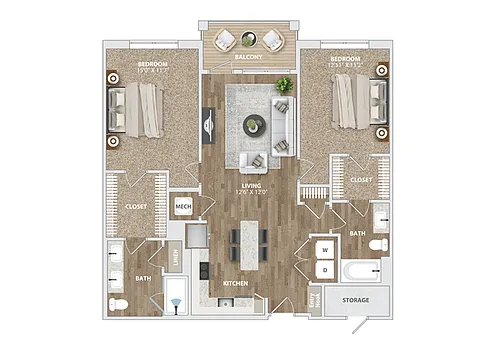 Floor plan B2B