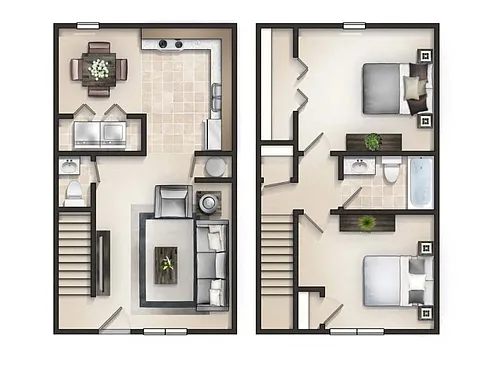 Floor plan The Nova, Designer
