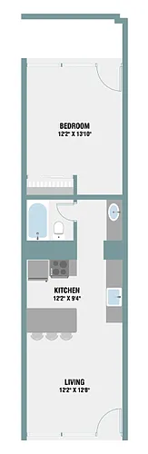 Floor plan 1B