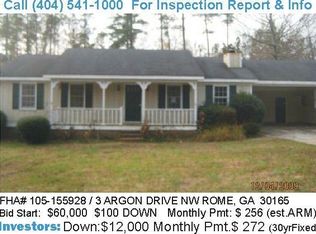 3 Argon Dr NW, Rome, GA 30165