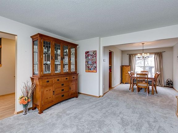 Dining room from the living room