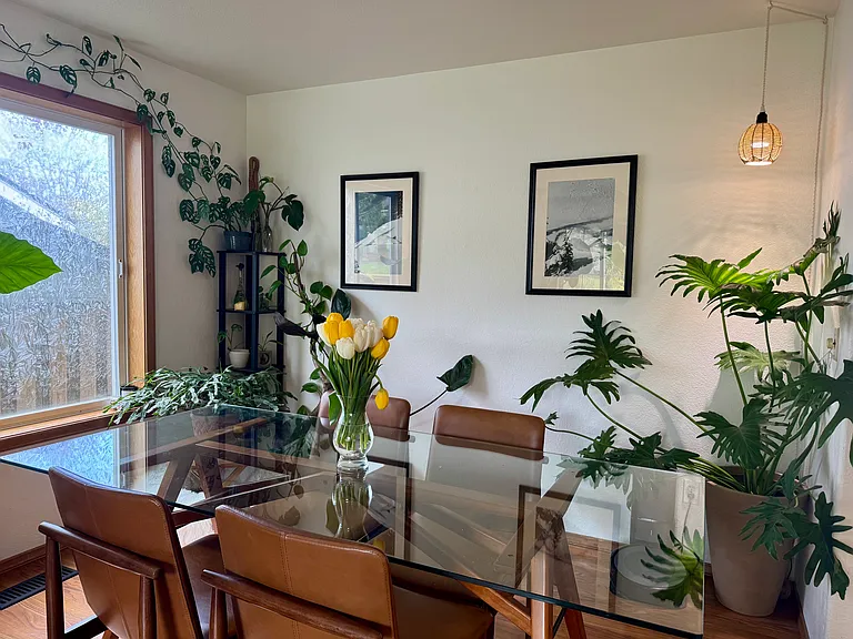 Dining Room Staged