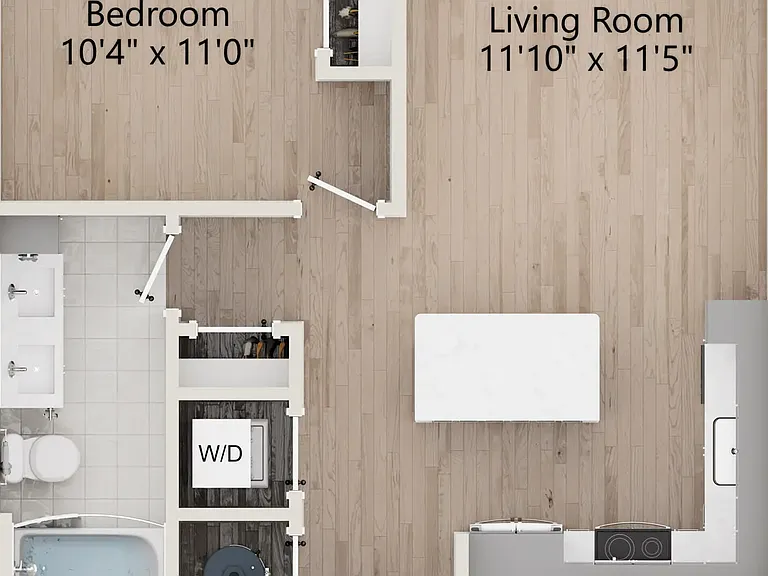 A5 | 1 Bedroom 1 Bath | 672 sq ft | The Westerly Apartments in Millcreek, Utah A5 | 1 Bedroom 1 Bath | 672 sq ft | The Westerly Apartments in Millcreek, Utah