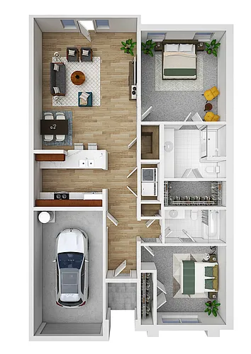 Floor plan B1