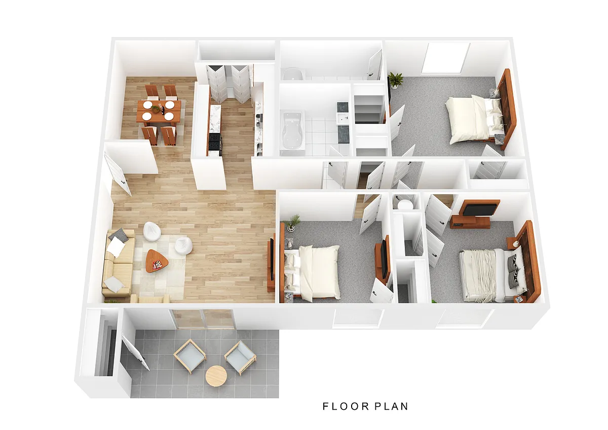 Floor plan The Riverbend