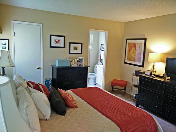 Master bedroom with additional 
walk-in closet