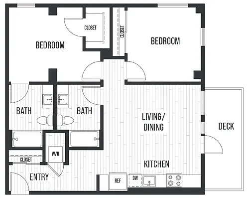 Floor plan Plan 2H