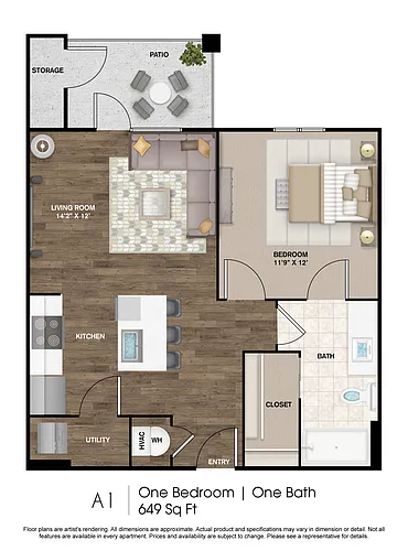 Floor plan A1