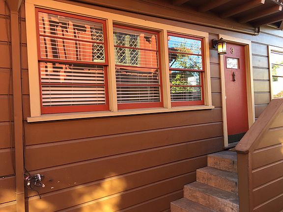 Private entrances for each of the 4 apartments make for quai