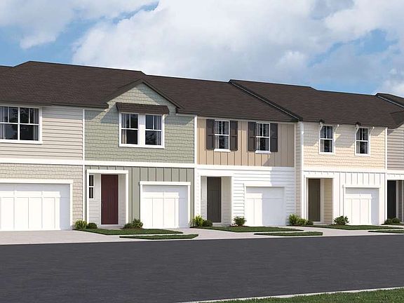 Rendering of the townhomes
