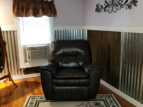 Loft with sitting area.