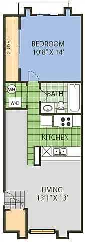 Floor plan A1R