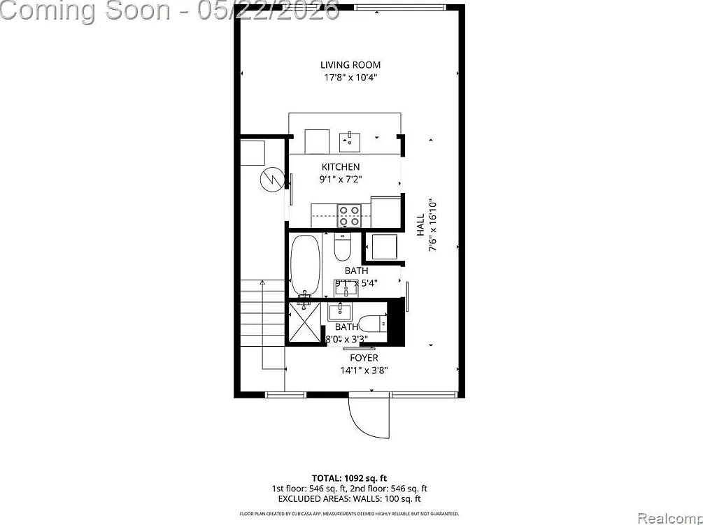 2 bed, 2.0 bath, 1092 sqft, $3,400 — Photo 2