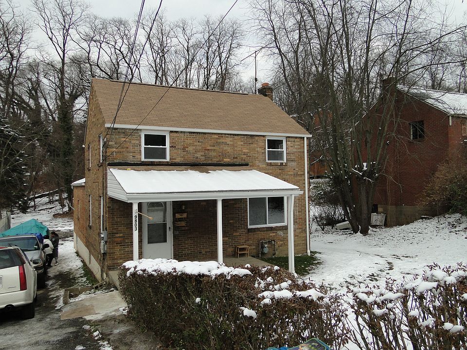 front of the house