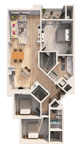 Floor plan C1