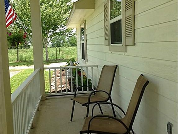 Relax on your front porch.