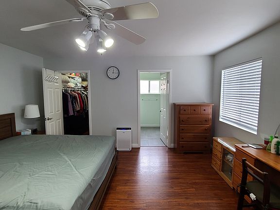 Master Bedroom with walk-in closet