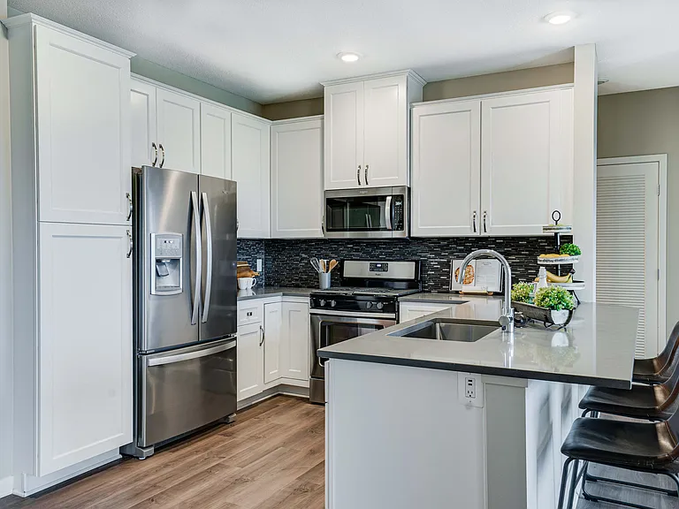 You'll love the upgraded appliances and gas range in this two bedroom premium Princeton floor plan
