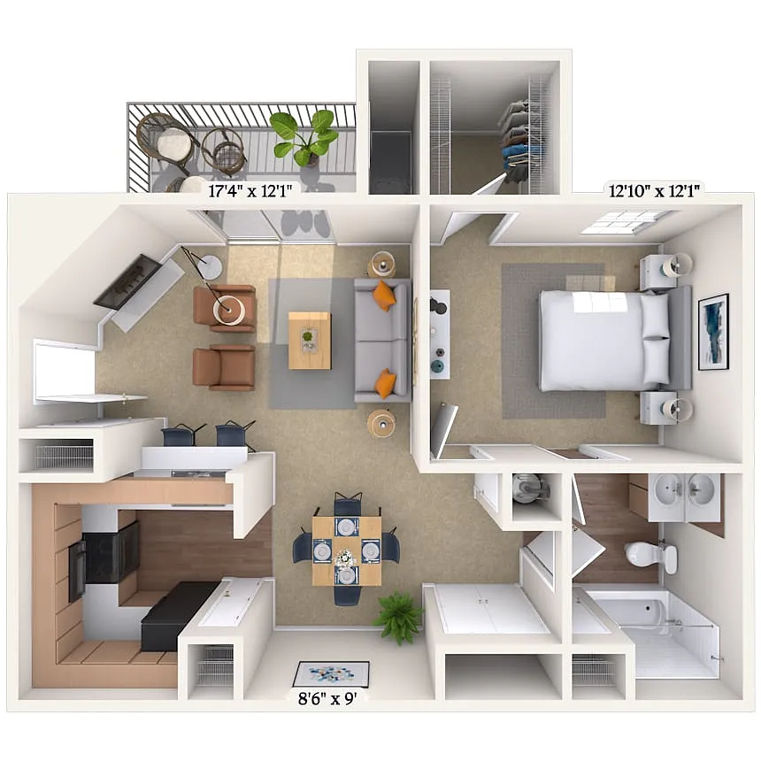 Floor plan The Ashley