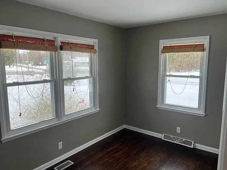 Lots of natural light in the bedrooms