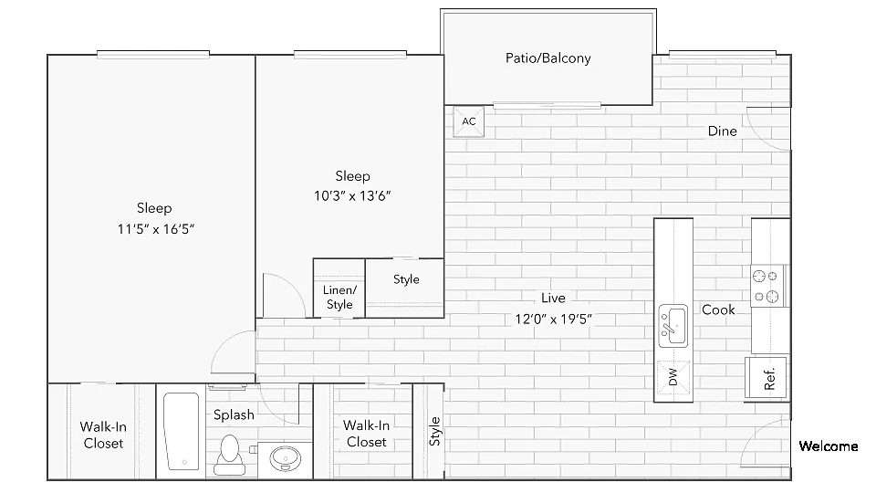 Floor plan Boston Renovated