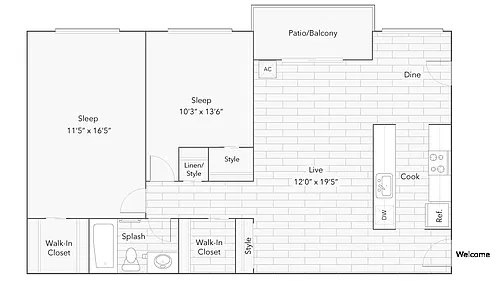 Floor plan Boston