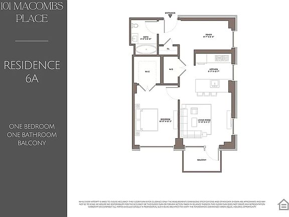 2nd image of 101 Macombs Pl #4E