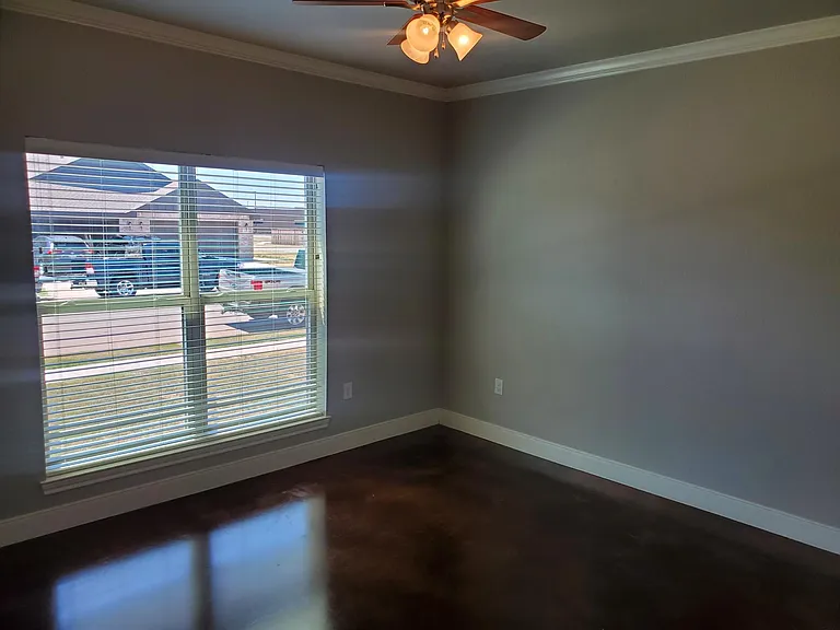 Master bedroom. Located in the front of the house.