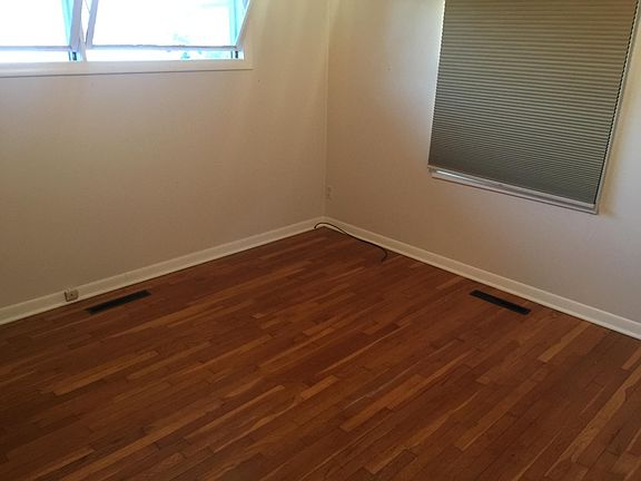 Hardwood floors in both bedrooms.
