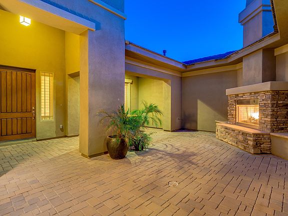 Gated Courtyard  w/ Fireplace