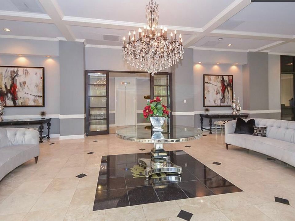 View of common lobby entry