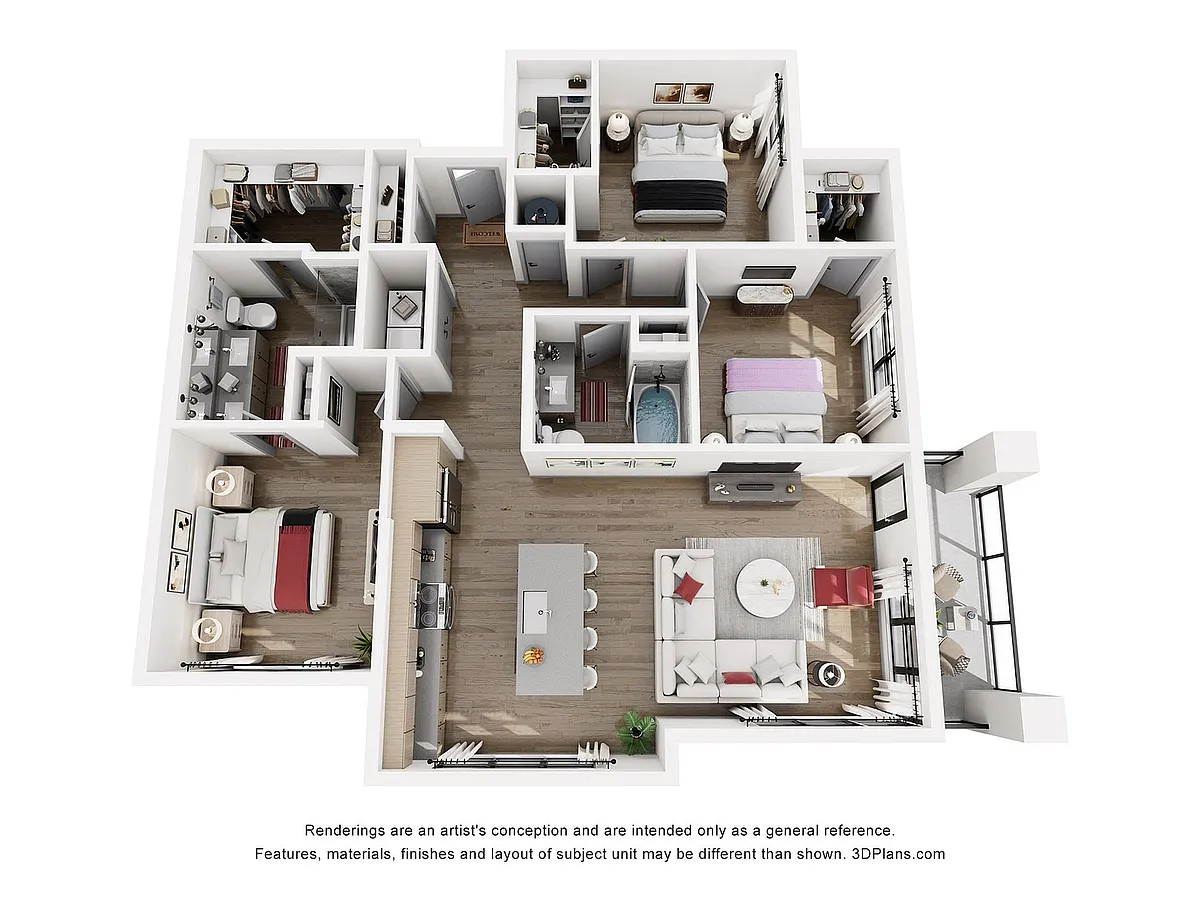 Floor plan Radiance
