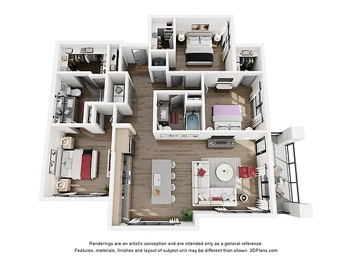 Floor plan Radiance