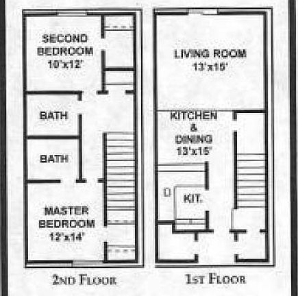 2 BR Layout