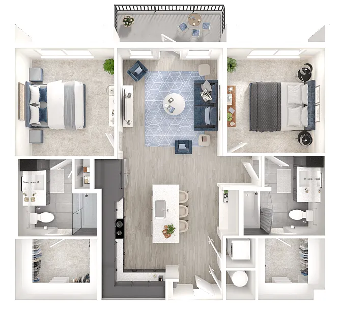 Floor plan B2