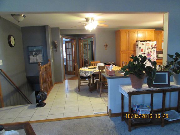 from living room to kitchen