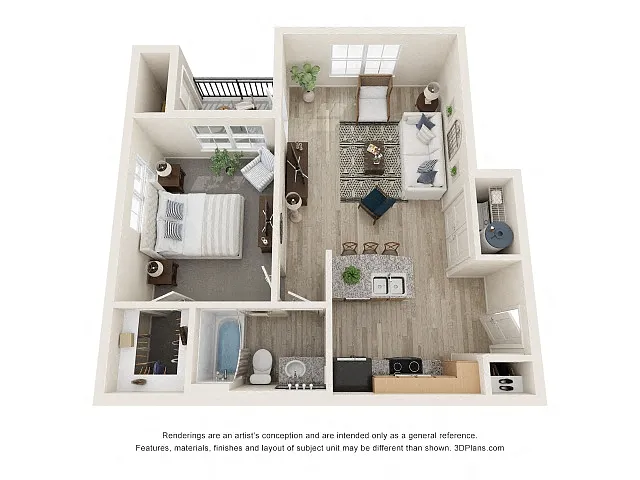 Floor plan A: Garnet