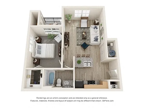 Floor plan A: Garnet