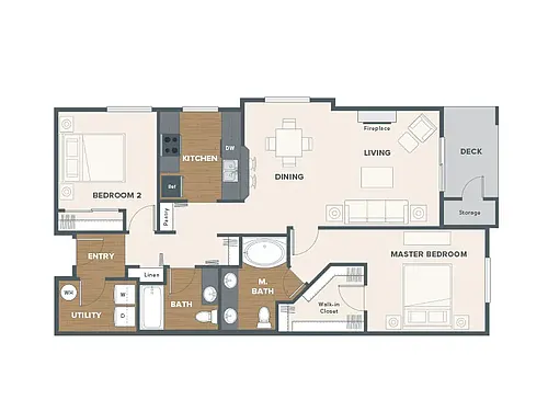 Floor plan Douglas