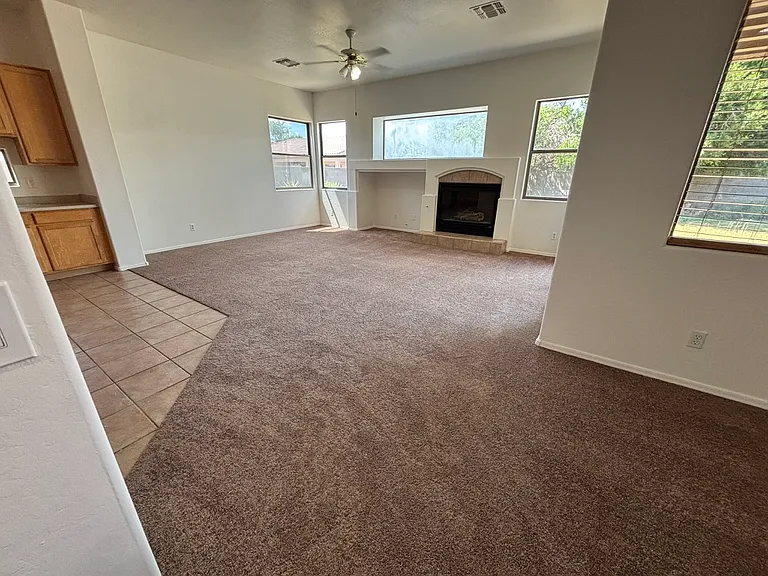 Family Room with Fireplace