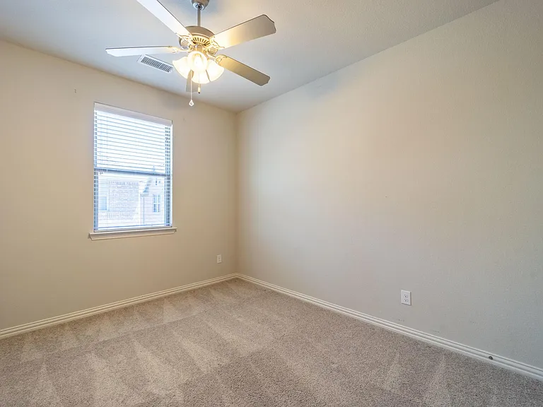 Spacious secondary bedrooms