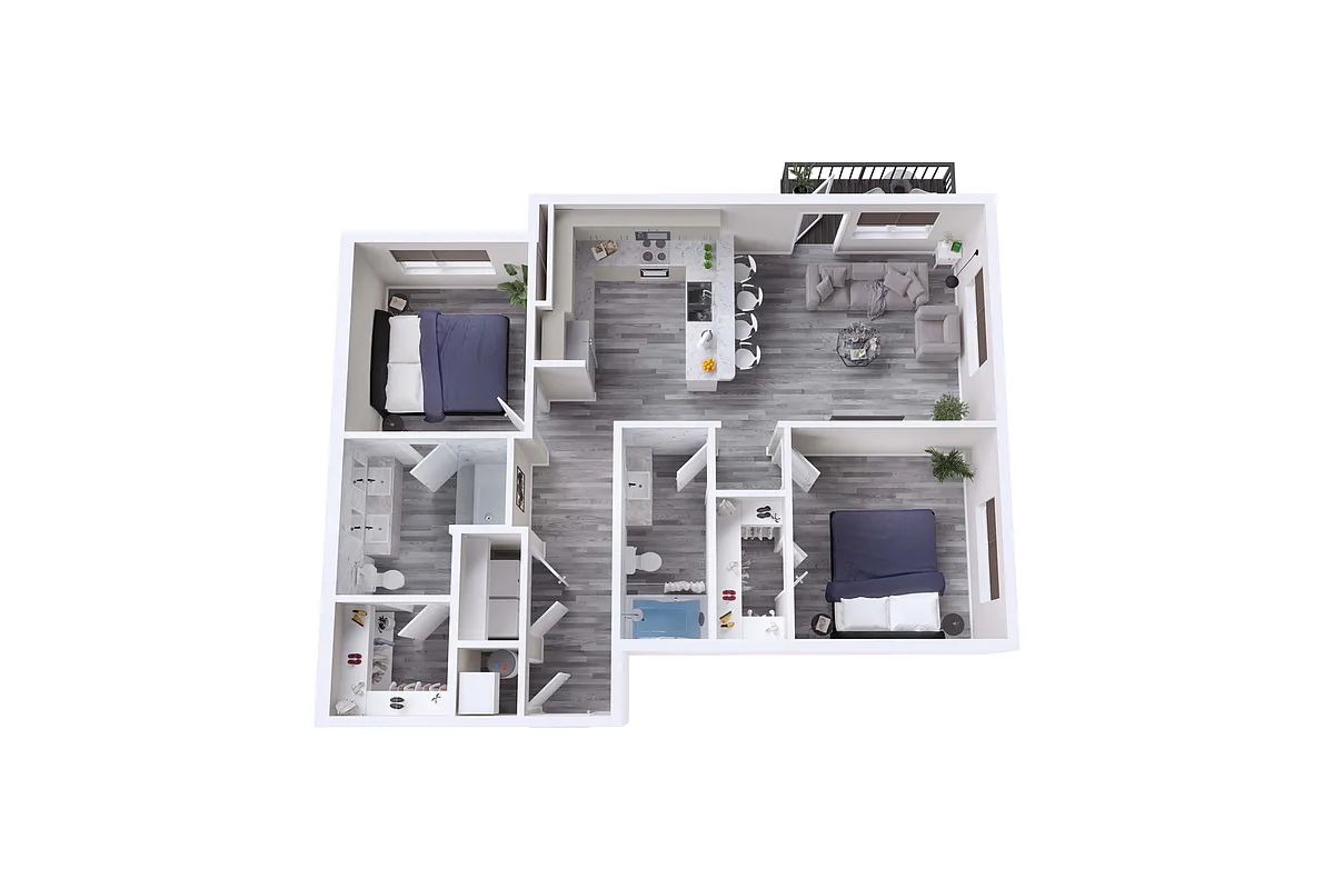Floor plan B6
